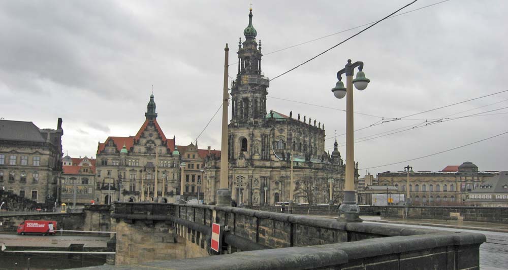 View from the Augustus Bridge
