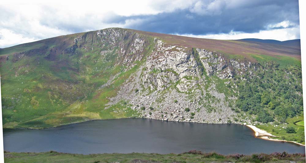 Lake Glendalough Wicklow Mountains