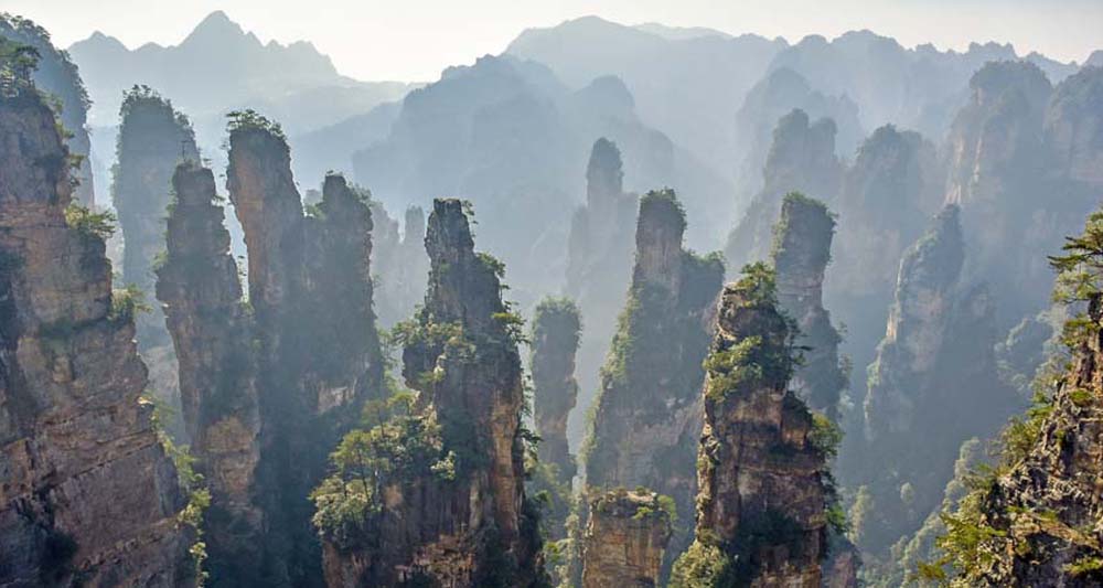 China: Zhangjiajie national forest park