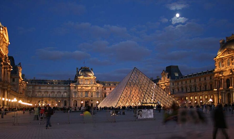 Skipping  the line to the Louvre